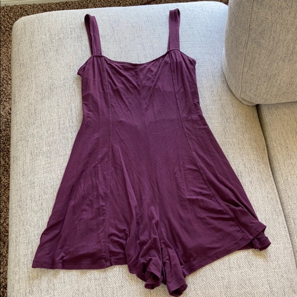Mind Code Purple Romper